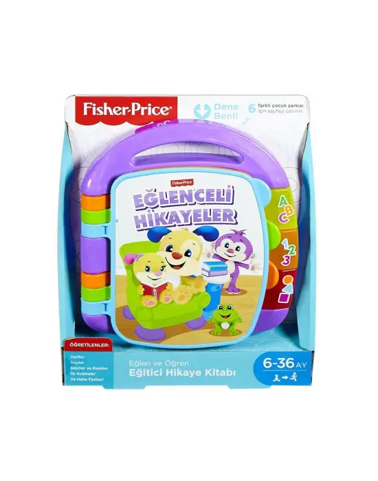 FRC73 Fisher-Price® Eğitici Hikaye Kitabı / Türkçe / Eğlen ve Öğren