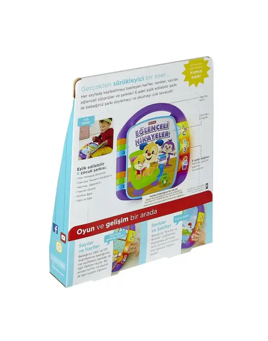 FRC73 Fisher-Price® Eğitici Hikaye Kitabı / Türkçe / Eğlen ve Öğren