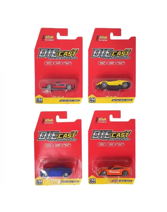 Omarı Metal Araba Tekli Kartela - Çocuk Oyuncağı ve Dekoratif Objeler