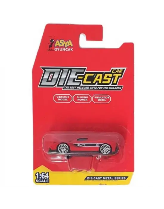 Omarı Metal Araba Tekli Kartela - Çocuk Oyuncağı ve Dekoratif Objeler