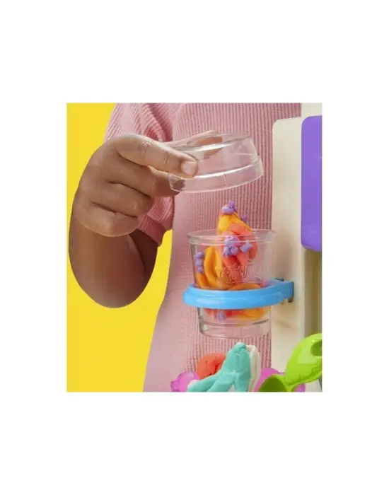 G0028 Play-Doh Gökkuşağı Dondurma Makinesi Oyun Seti+3 yaş