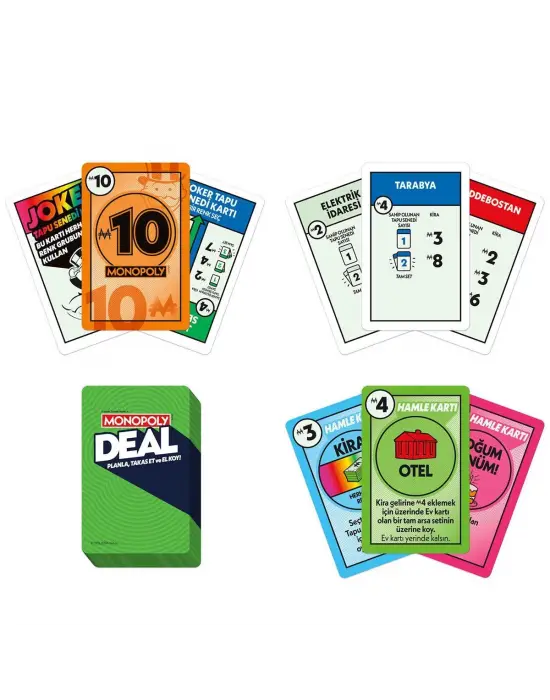 Omarı Hızlı Kart Oyunu Monopoly Deal