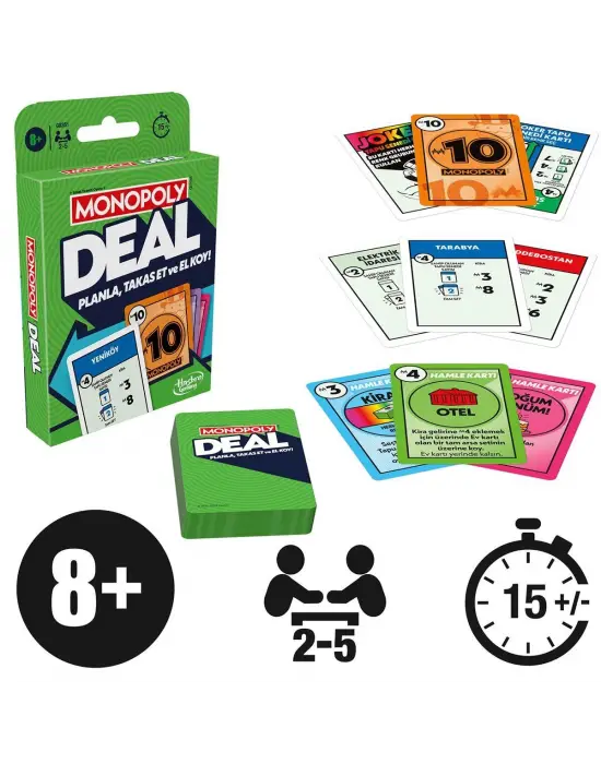 Omarı Hızlı Kart Oyunu Monopoly Deal