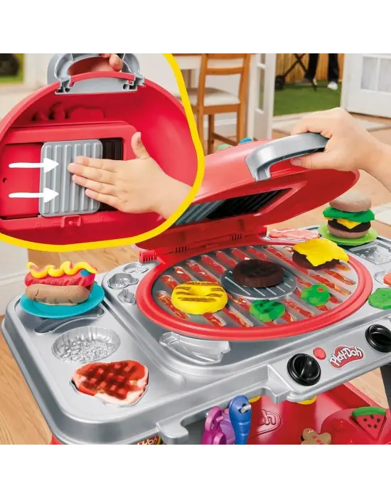 G0500 Play-Doh Cızırtılı Izgara Oyun Seti +3 yaş