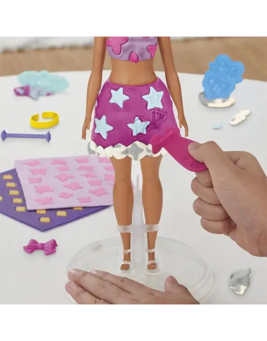 G1355 Play-Doh Barbie Designer Desen Paketi Hamur Oyun Seti  +3 yaş