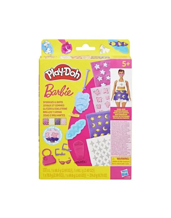 G1355 Play-Doh Barbie Designer Desen Paketi Hamur Oyun Seti  +3 yaş