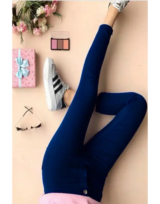 Omarı Yüksek Bel Gabardin Pantolon