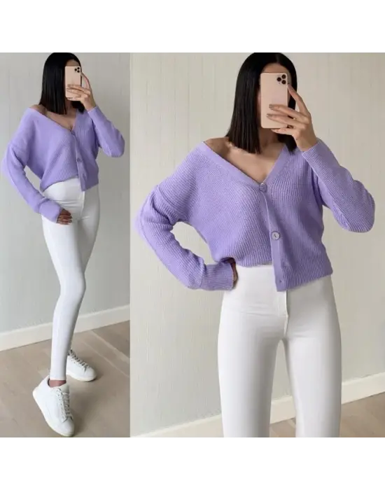 Gabardin Kumaş Yüksek Bel Pantolon 94cm XLbel36cm