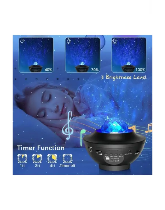 Galaxy Cover Multifonksiyon Projektör