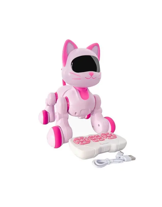 GAW-6602 Uzaktan Kumandalı İnteraktif Şarjlı Akıllı Kedi