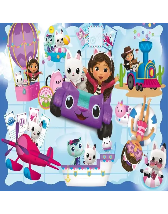 GB 714 GABBYS DOLLHOUSE PUZZLE 100 PRÇ