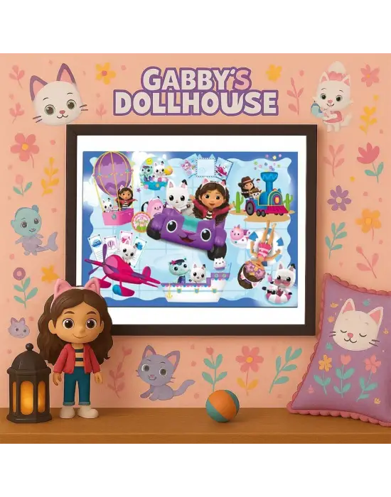 GB 714 GABBYS DOLLHOUSE PUZZLE 100 PRÇ
