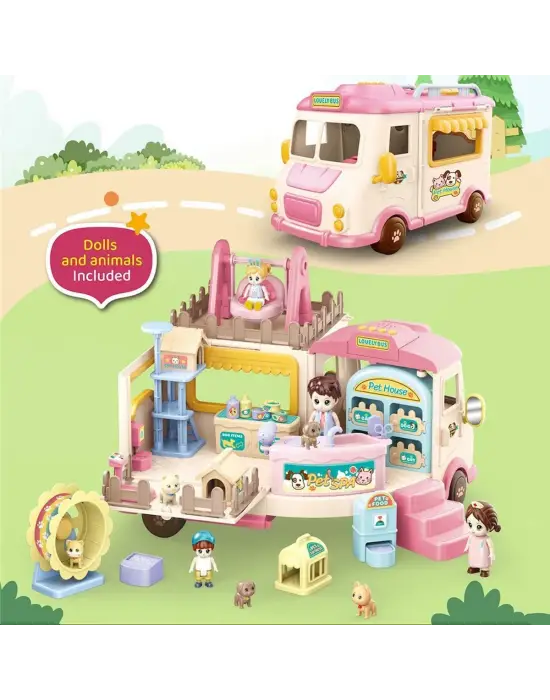 GB0506 Sesli Aksesuarlı Veteriner Arabası -Vardem Oyuncak