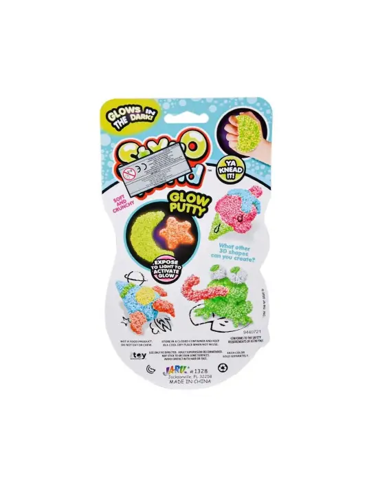 Omarı Kızılötesi Işık Yayan Parlayan Oyun Hamuru