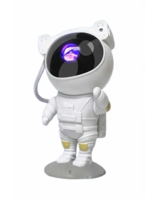 Gece Lambası Astronot Bluetooth Hoparlörlü Galaksi Işık Projektörü