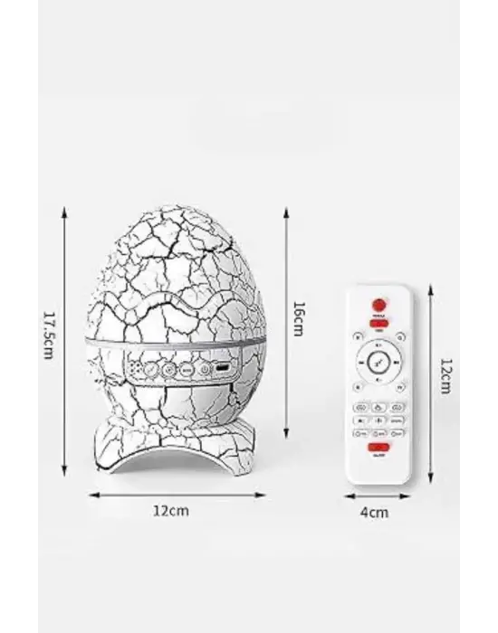 Gece Lambası Yumurta Işık Speaker Yeni Nesil Dinozor Yumurtası Görünümlü