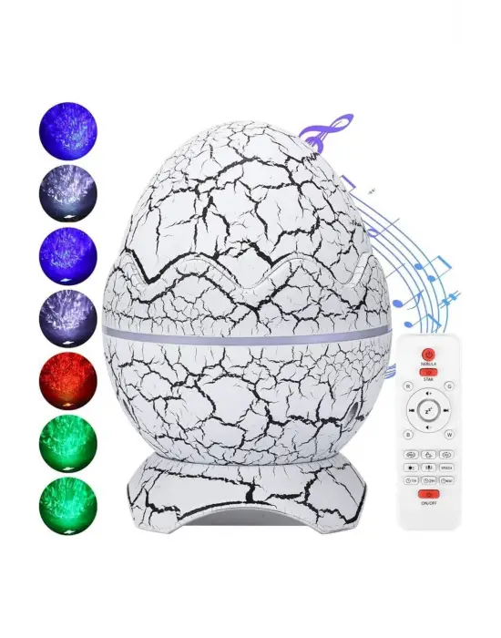 Gece Lambası Yumurta Işık Speaker Yeni Nesil Dinozor Yumurtası Görünümlü