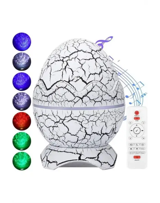 Gece Lambası Yumurta Işık Speaker Yeni Nesil Dinozor Yumurtası Görünümlü