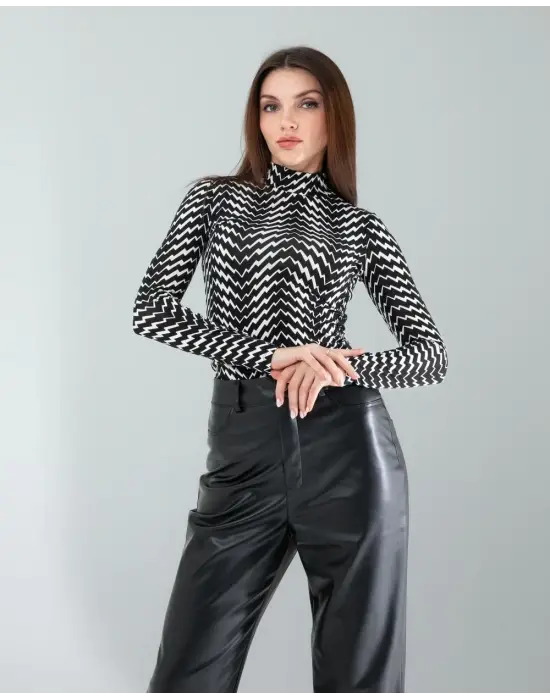 Minimal Uzun Kollu Body