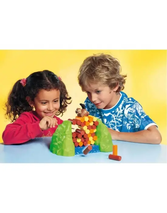 Omarı Tahta Tablo Puzzle - Geveze Sincap Bulmacası