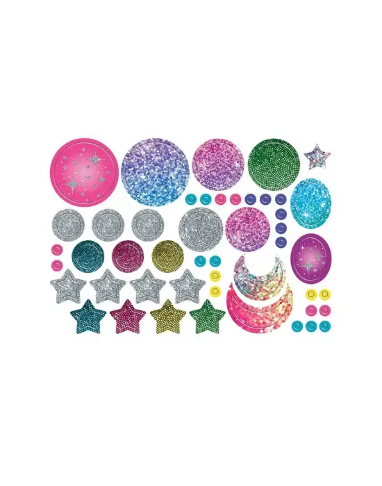 Omarı Ayışığı Desenli Crazy Chic Kolye Seti