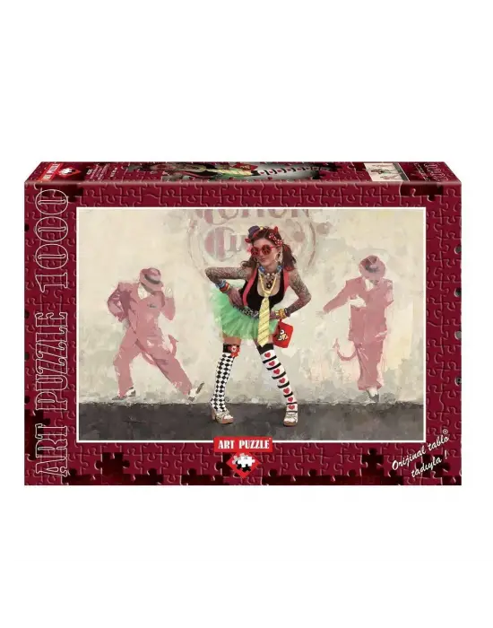 Omarı Gizemli Parça Şeytan ve Melek Puzzle