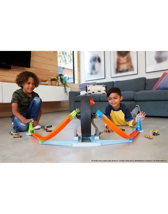 Omarı Dönen Tekerlek Macerası Yarış Seti - Eğlenceli Oyuncaklar