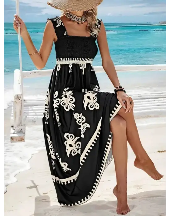 Omarı Yaz Günlerinin Yıldızı Elbise