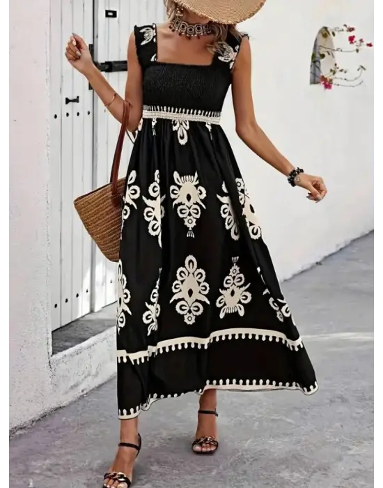 Omarı Yaz Günlerinin Yıldızı Elbise