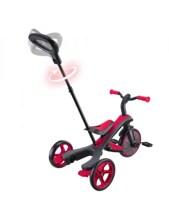 Globber Explorer 4in1 Trike Bisiklet Kırmızı