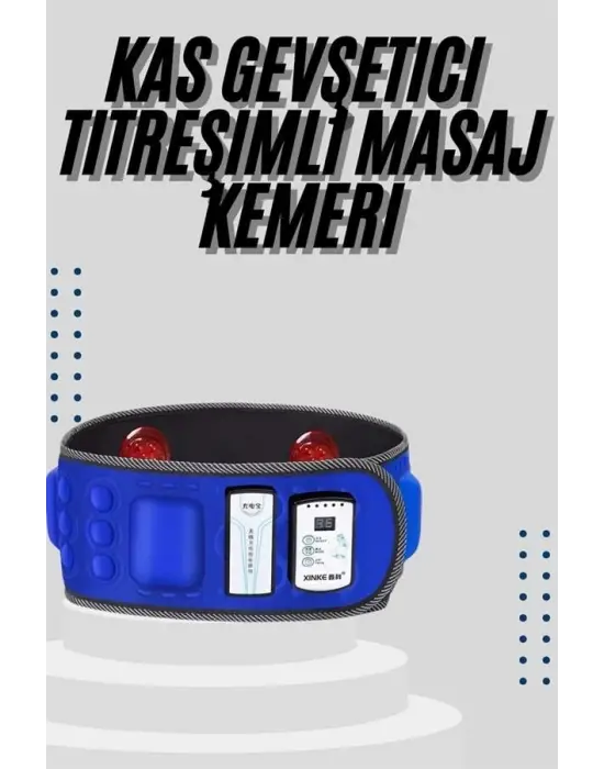 Göbek İnceltme Kemeri Kas Gevşetici Masaj Aleti Titreşimli Masaj Kemeri