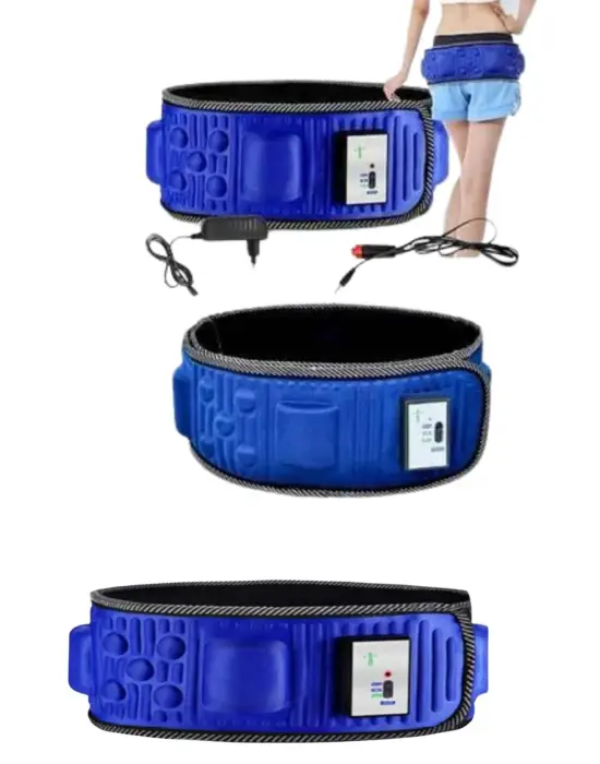 Göbek İnceltme Kemeri Kas Gevşetici Masaj Aleti Titreşimli Masaj Kemeri