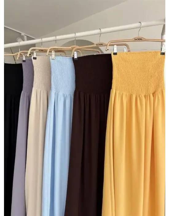 Omarı Seksi Straplez Elbise