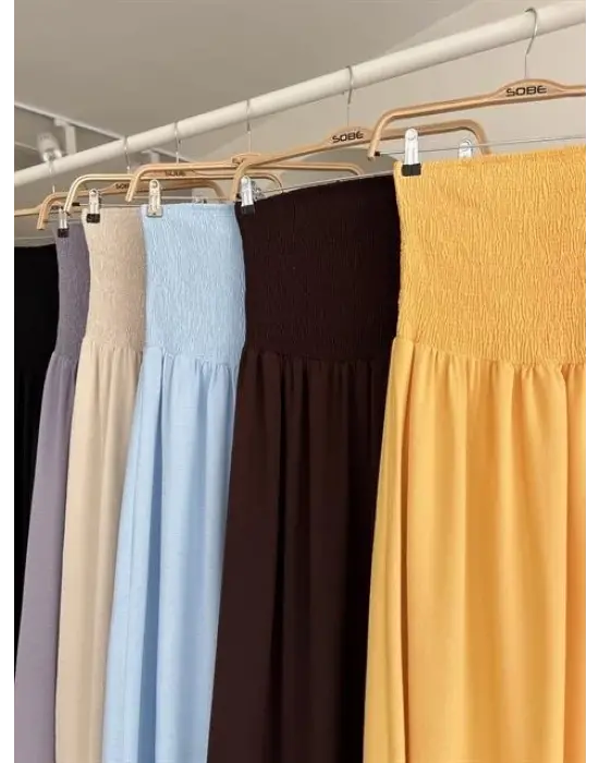 Omarı Seksi Straplez Elbise