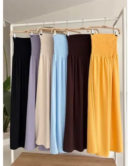 Omarı Seksi Straplez Elbise