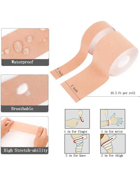 Göğüs Dikleştirme Bandı S Beden 2.5 Cm.