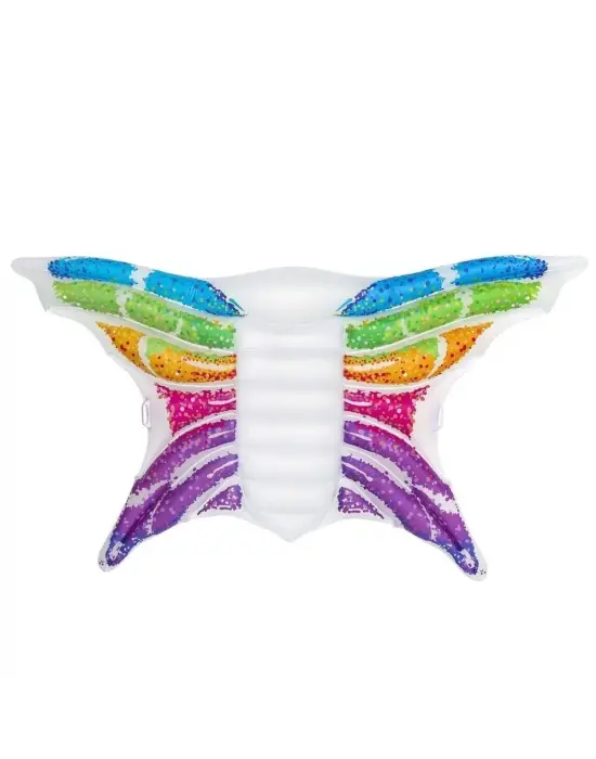 Omarı Renkli Kelebek Şekilli Yatak Örtüsü