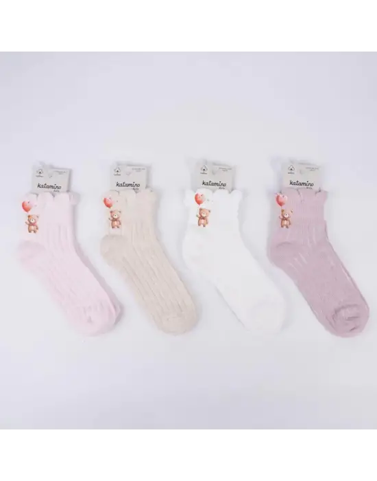 Göksel Aks. Kız Soket Çorap K22267 Asorti