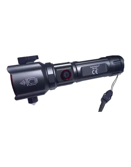Gold Police Gp-218 Acil Durum El Feneri Güçlü Tg Led 3000 Lümen