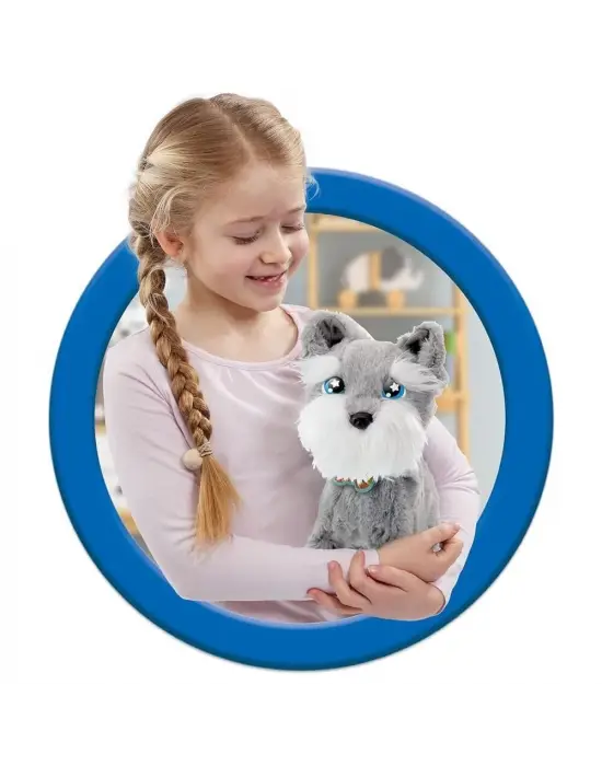 Omarı Yumuşak Dokulu Peluş Animagic Terrier Köpek Oyuncak - Tilly