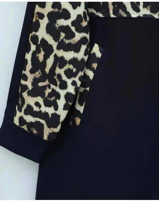 Çarpıcı Fermuarlı Pantolonlu Takım