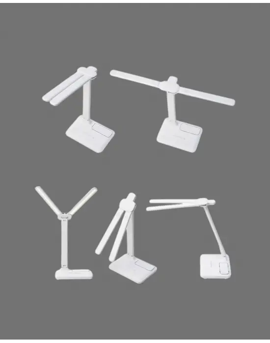 Göz Koruyucu Led Okuma Lambası | Titreşimsiz Işık, Kalemlik Ve Stand Fonksiyonlu