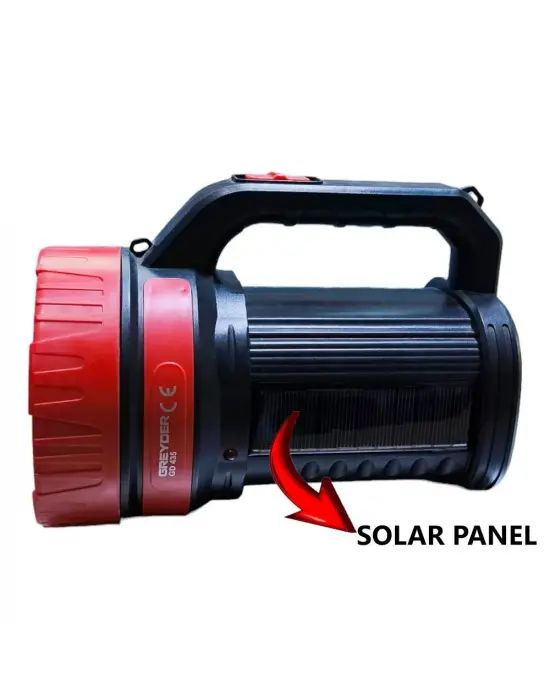 Greyder Gd-435 20 Watt Solar Şarjlı Projektör Spot Fener