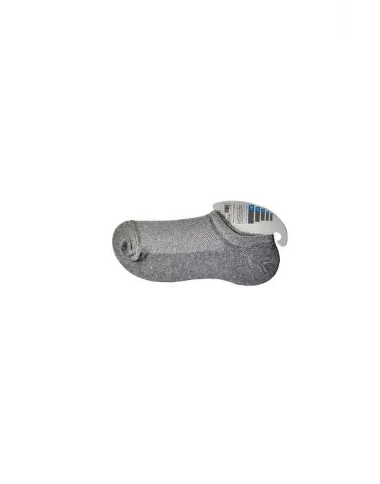 Omarı Invisible Grey Mens Socks 9-Pack