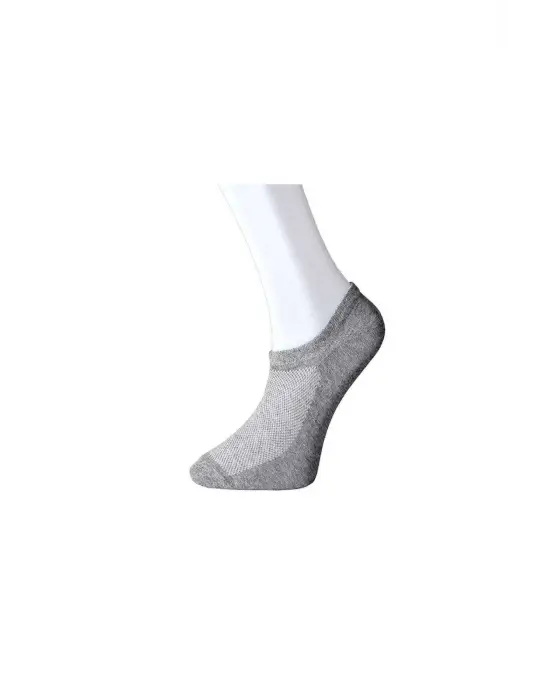 Omarı Invisible Grey Mens Socks 9-Pack