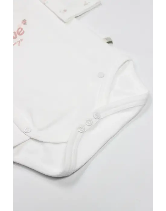 Grow İn Lowe Kravuze Body 17106 Pembe Ekru