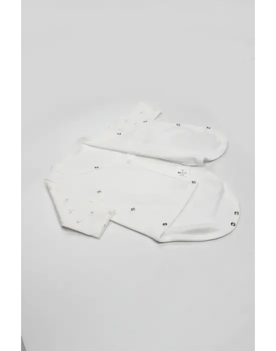 Grow İn Lowe Kravuze Body 17106 Pembe Ekru