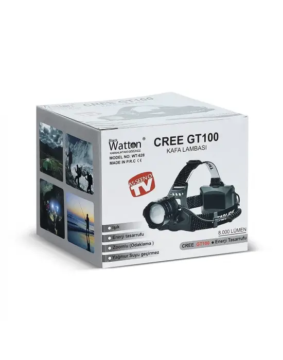 Gt100 Led Şarjlı Kafa Lambası  Wt-628