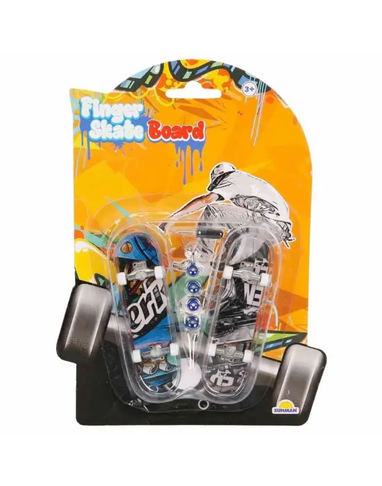 Omarı Ultra Hafif İkili Parmak Kaykay - Güneşli Rengarenk Serisi