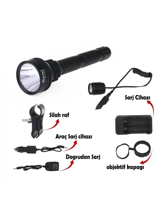 Güçlü Profesyonel  Feneri  Wt-147